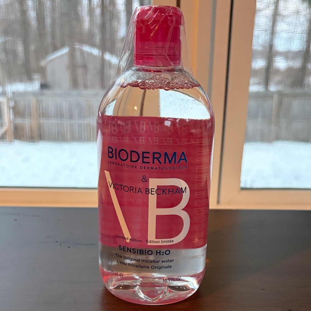 Bioderma Sensibio H2O Micellar Water Makeup Remover 500ml Limited Edition